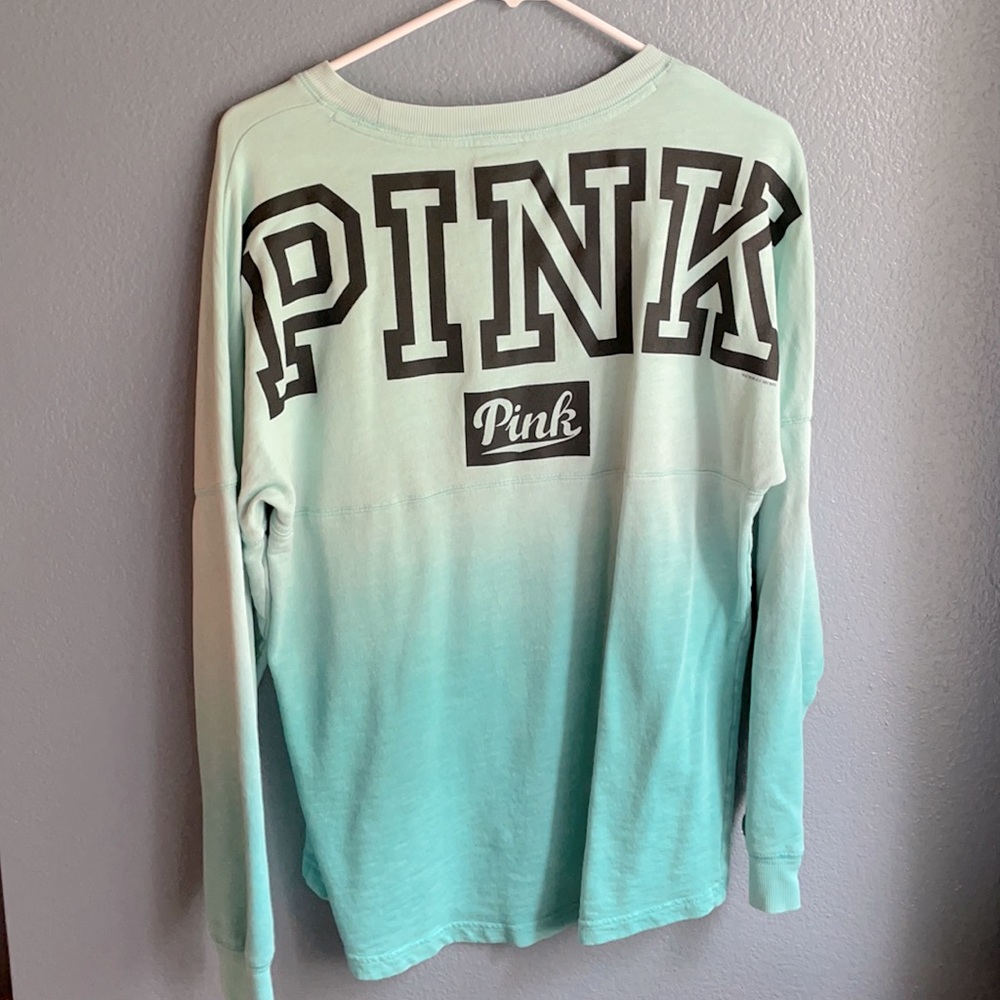ombré pink long sleeve